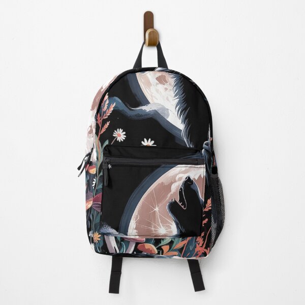 Item preview, Dark Cottagecore Mushroom Girl and Wolf Women's  designed and sold by MyzoToyota.