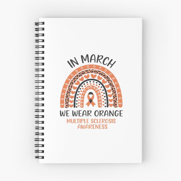 Item preview, In March We Wear Orange Ribbon MS Warrior Multiple Sclerosis3 designed and sold by AquaKiev.