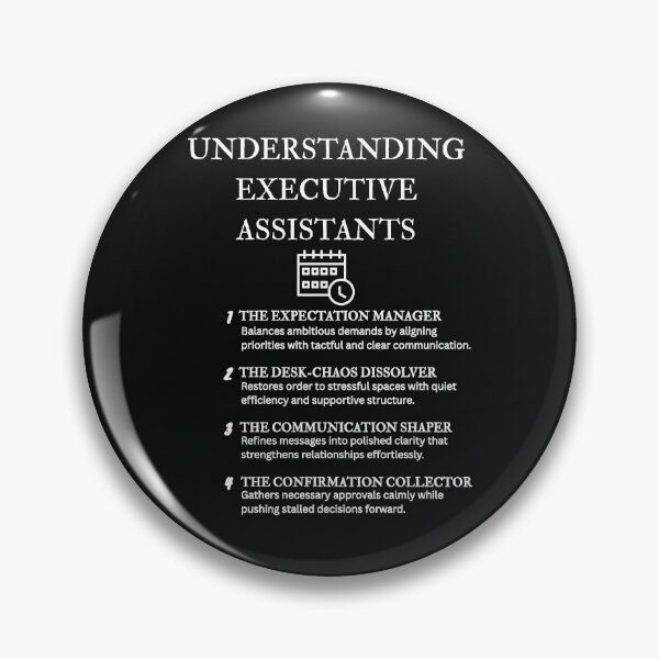 Item preview, Unique EA Gifts: Funny Designs for Executive Assistants – Black designed and sold by PsyFlow35.
