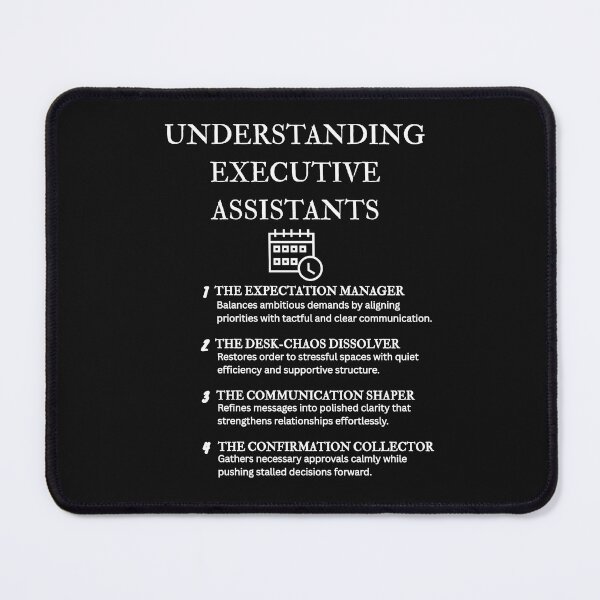Item preview, Unique EA Gifts: Funny Designs for Executive Assistants – Black designed and sold by PsyFlow35.