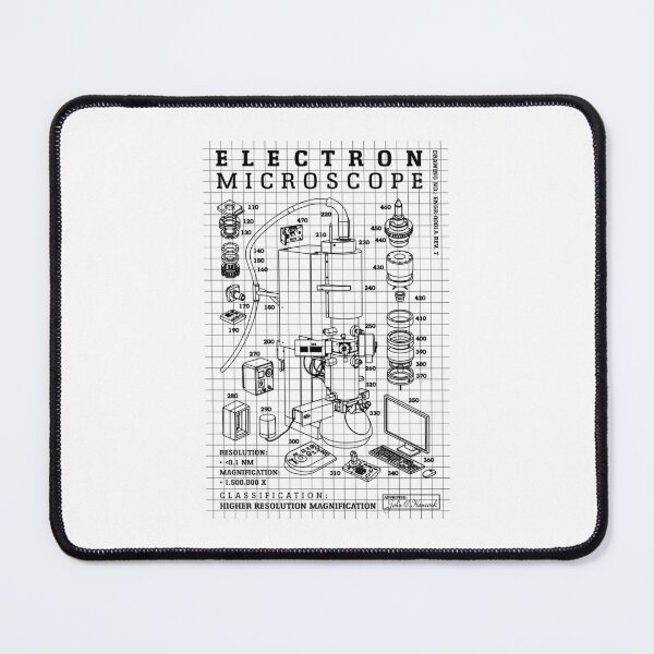 Item preview, Biology Electron Microscope Diagram Biologist Scientist Lab designed and sold by GrandeDuc.