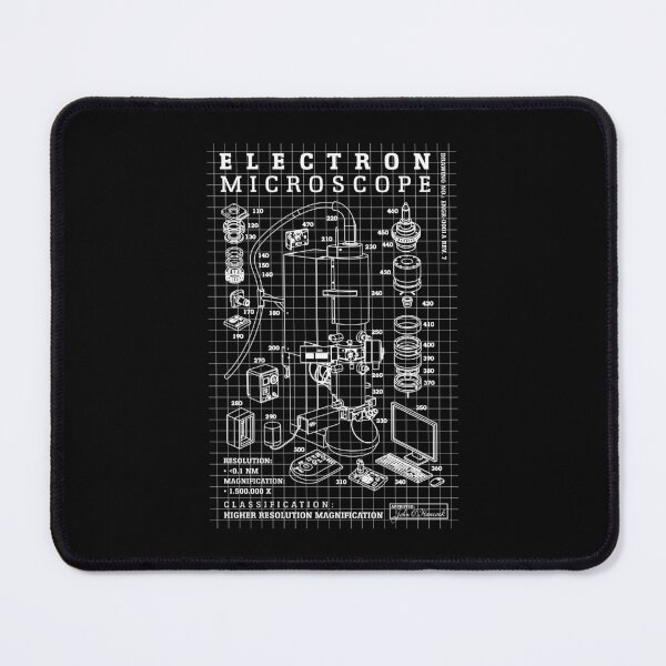 Item preview, Biology Electron Microscope Diagram Biologist Scientist Lab designed and sold by GrandeDuc.