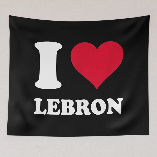 Artikelvorschau, Ich liebe LeBron (rotes Herz) entworfen und verkauft von CameronTheBro.