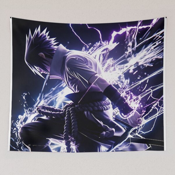 Item preview, Sasuke- Lightning Shinobi Warrior designed and sold by Dyan4.