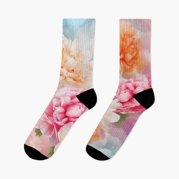Item preview, Dreamy White Peonies in Sky 05 designed and sold by CharlieDesings.