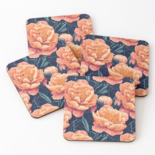Item preview, Classic Delicate Peonies Texture For Bridesmaid Gift designed and sold by RoyalStarsPatts.