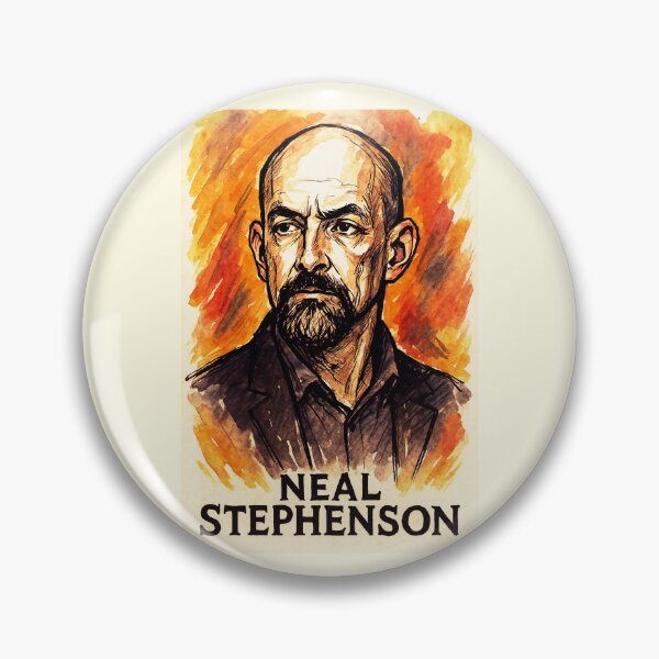 Item preview, Neal Stephenson - Futurism Author designed and sold by Sarcastic designs.