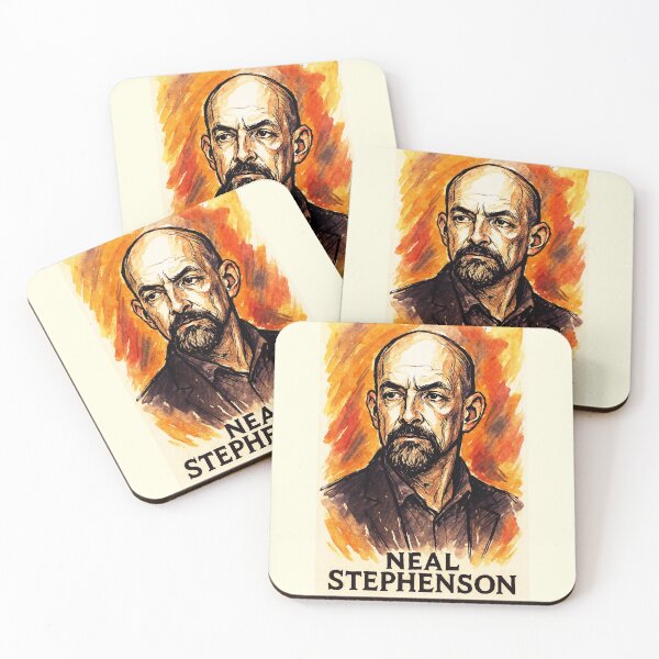 Item preview, Neal Stephenson - Futurism Author designed and sold by Sarcastic designs.