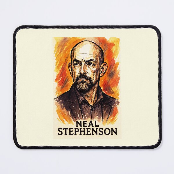 Item preview, Neal Stephenson - Futurism Author designed and sold by Sarcastic designs.