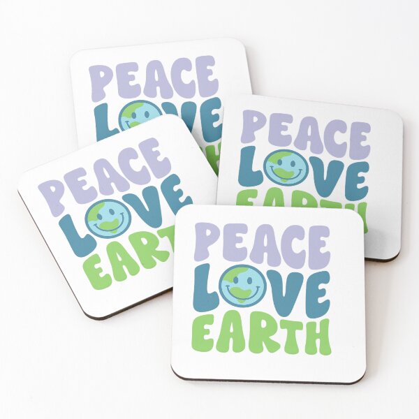 Item preview, Peace Love Earth designed and sold by artcultreone.
