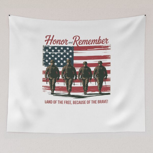 Item preview, Veteran Day Usa Flag Remember Honor designed and sold by SiegridOffical.
