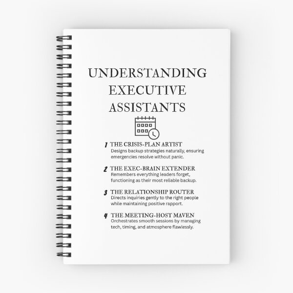 Item preview, Executive Assistant Roles Explained – Funny Edition designed and sold by PsyFlow35.