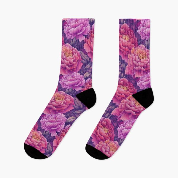 Item preview, Chic Charming Floral Peonies Print For Garden Party designed and sold by RoyalStarsPatts.