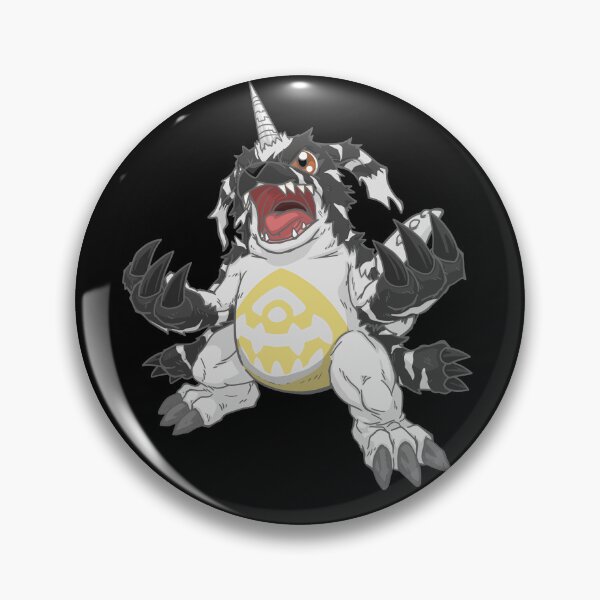 Item preview, Black Gabumon (v2) designed and sold by TheWizardKitten.