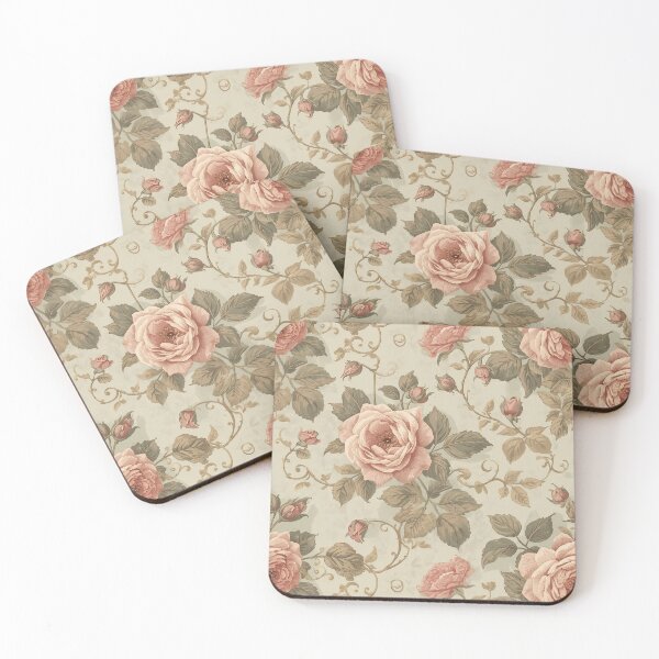 Item preview, Vintage Roses Pattern | Romantic Floral Seamless Design designed and sold by KiValuate.