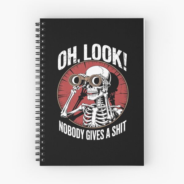 Item preview, Oh Look Nobody Gives A Shit Skeleton Est 1973 Gen X  designed and sold by PowAcademy.