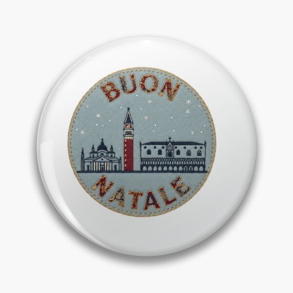 Item preview, Venice Buon Natale Venetian Textile Xmas Patch designed and sold by Imaginarium of Chaos falcon88 .