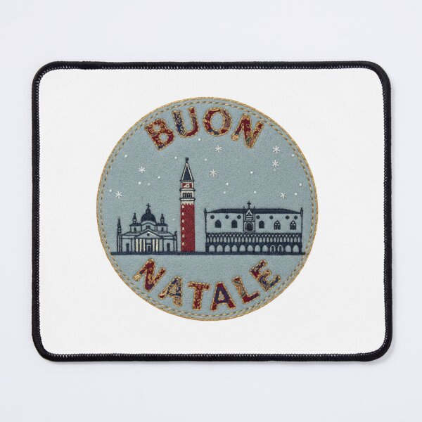 Item preview, Venice Buon Natale Venetian Textile Xmas Patch designed and sold by Imaginarium of Chaos falcon88 .