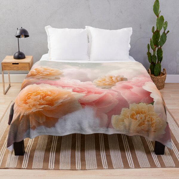 Item preview, Dreamy White Peonies in Sky 11 designed and sold by CharlieDesings.