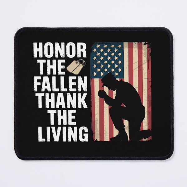 Item preview, Veteran Honor The Fallen Thank Living Memorial Day Patriotic designed and sold by SiegridOffical.