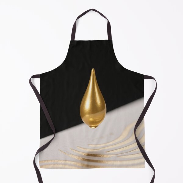 Item preview, Falling Gold Drop Macro Art designed and sold by Wonderful Designs.