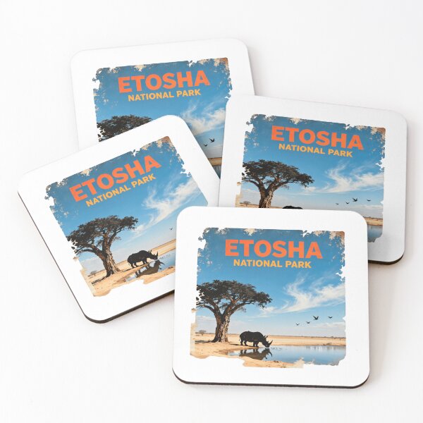 Item preview, Etosha National Park Wildlife Inspired Safari Landscape designed and sold by Simsimah26Parks.