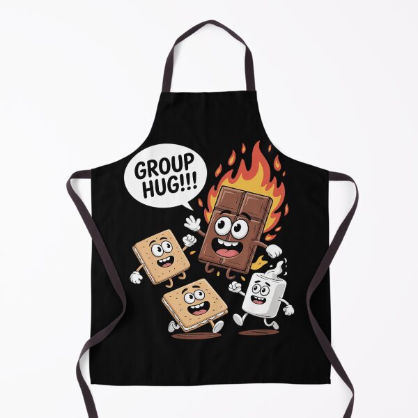 Item preview, Group Hug Marshmallow Smore Funny Camping Family 3 designed and sold by NailMolisa.