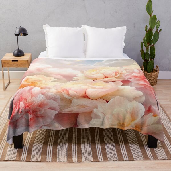 Item preview, Dreamy White Peonies in Sky 12 designed and sold by CharlieDesings.