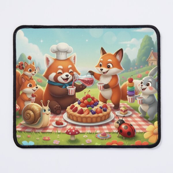 Item preview, Magical Wonderland Picnic: Forest Friends Cook Up a Feast designed and sold by JanRizz.
