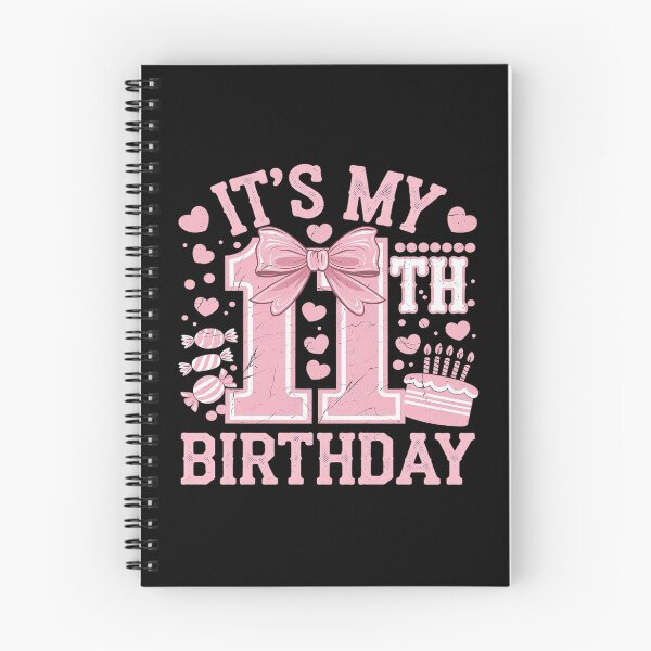 Item preview, It's My 11th Birthday Aesthetic Pink Bow Coquette Birthday  designed and sold by MythWoot.