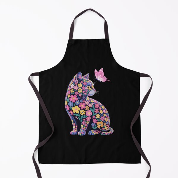 Item preview, Floral Cat Flower Nature Botany Gardener designed and sold by MyzoToyota.