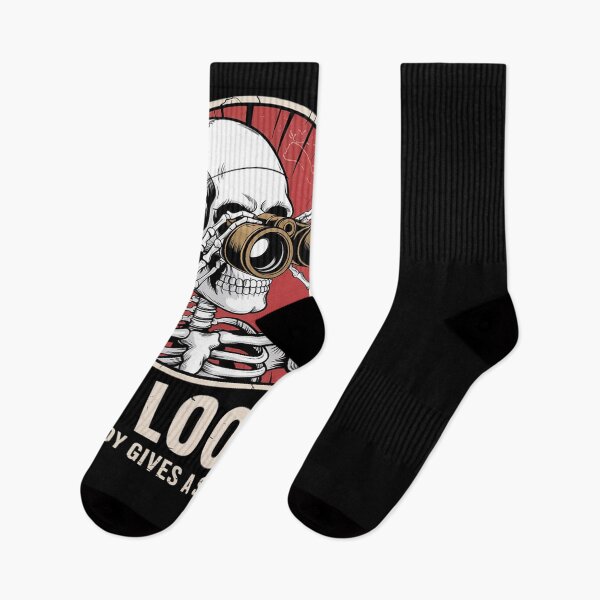 Item preview, Oh Look! Nobody Gives A Shit, Skeleton  designed and sold by PowAcademy.