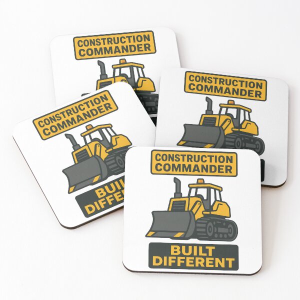 Item preview, Construction Commander Built Different designed and sold by TeeTimeTreasure.