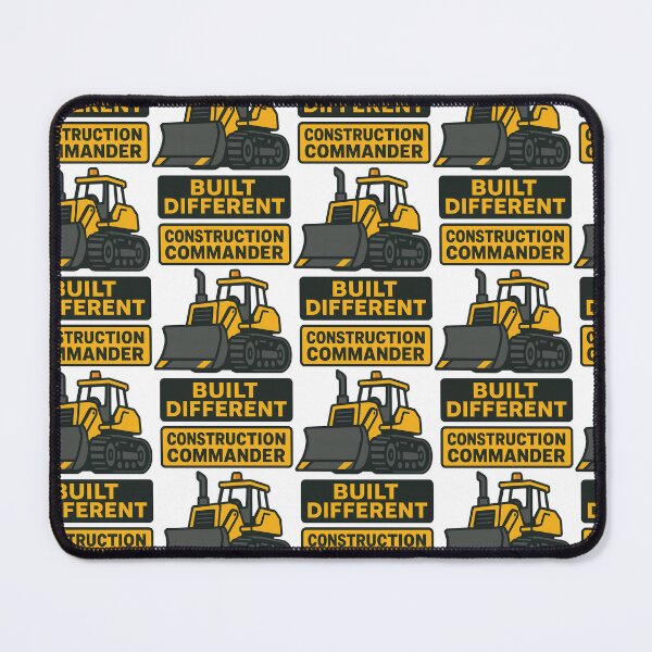 Item preview, Construction Commander Built Different designed and sold by TeeTimeTreasure.