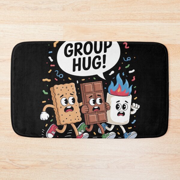 Item preview, Group Hug Marshmallow Smore Funny Camping Family  designed and sold by NailMolisa.