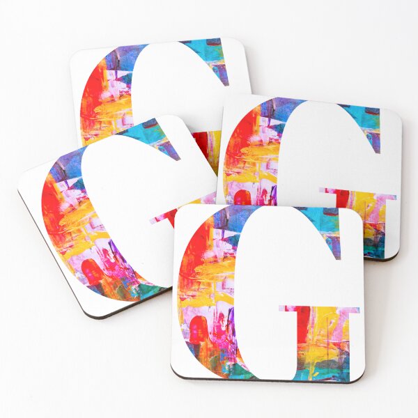 Item preview, Colorful Abstract Letter G T-Shirt Art designed and sold by CoolGTees.