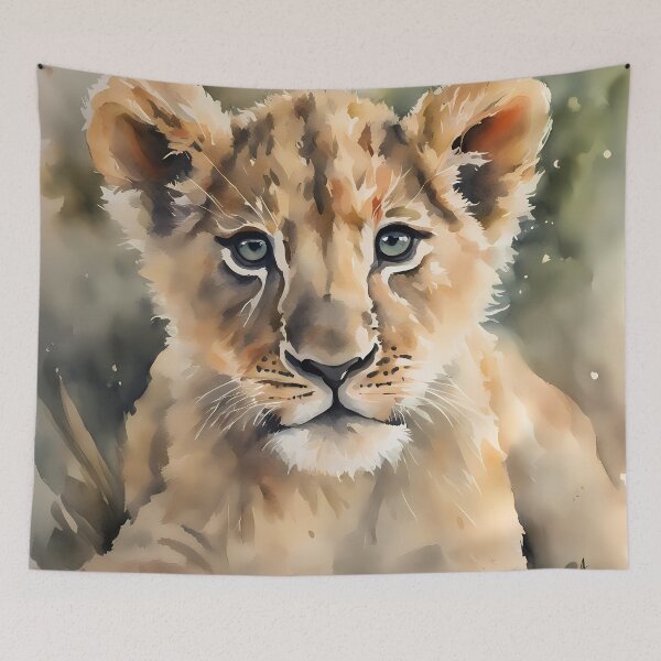 Item preview, Cute Lion Cub designed and sold by CalmnessbyChoice.