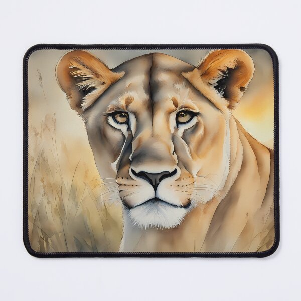 Item preview, Lioness Portrait designed and sold by CalmnessbyChoice.