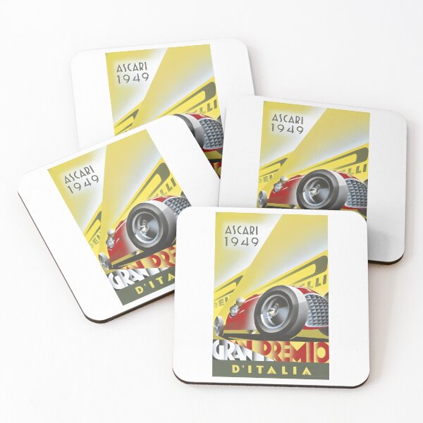 Item preview, Ascari 1949: Gran Premio D'Italia Art Déco Póster designed and sold by CharlieDesings.