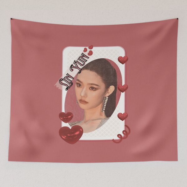 Item preview, Lin Yun (林允) Portrait Chinese Actress Art Chinese Celebrity Illustration portrait illustration Red Aesthetic Collage Design designed and sold by AJUNICE STUDIO.