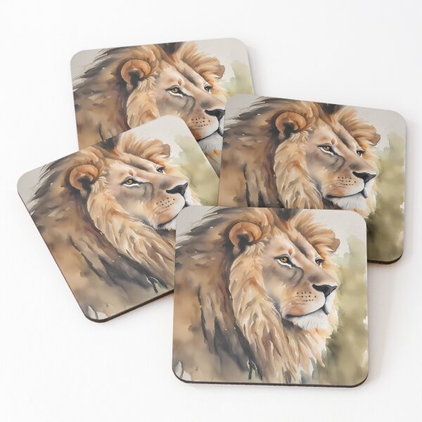 Item preview, Male Lion Head designed and sold by CalmnessbyChoice.