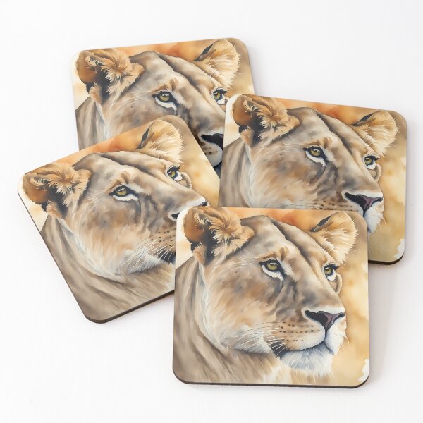 Item preview, Lioness Head designed and sold by CalmnessbyChoice.