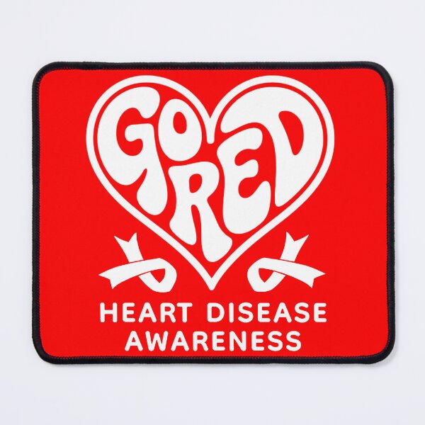 Item preview, Red Heart Disease Awareness Month designed and sold by purrfecute.