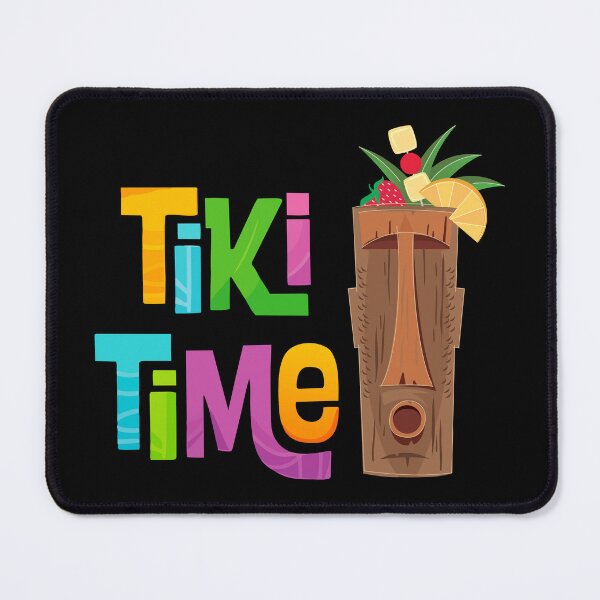 Item preview, Tiki Time Mid-Century Tiki Bar Design designed and sold by Futurebeachbum.