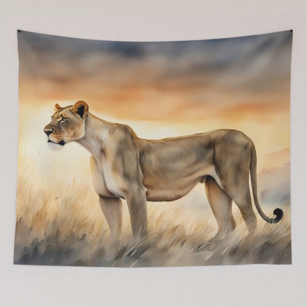 Item preview, Lioness at Dawn designed and sold by CalmnessbyChoice.