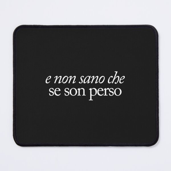 Item preview, E non sano che se sono perso designed and sold by SpilloDesign.
