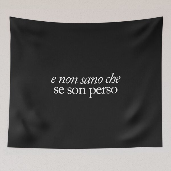Item preview, E non sano che se sono perso designed and sold by SpilloDesign.
