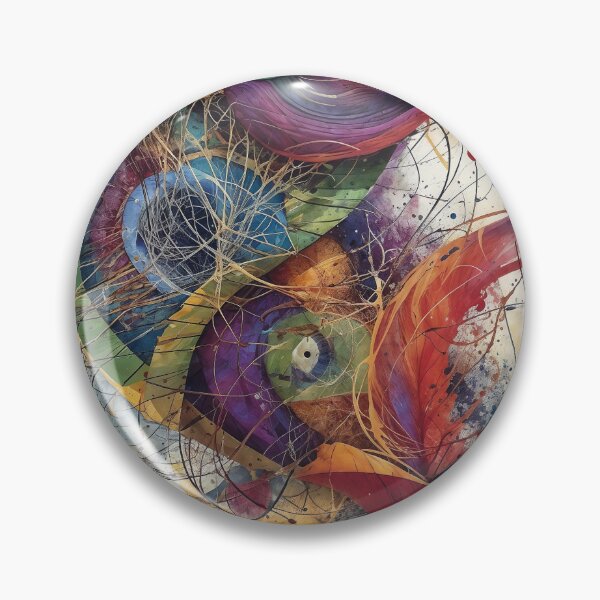 Item preview, Colorful Abstract Fish Form designed and sold by DavidePoggio.