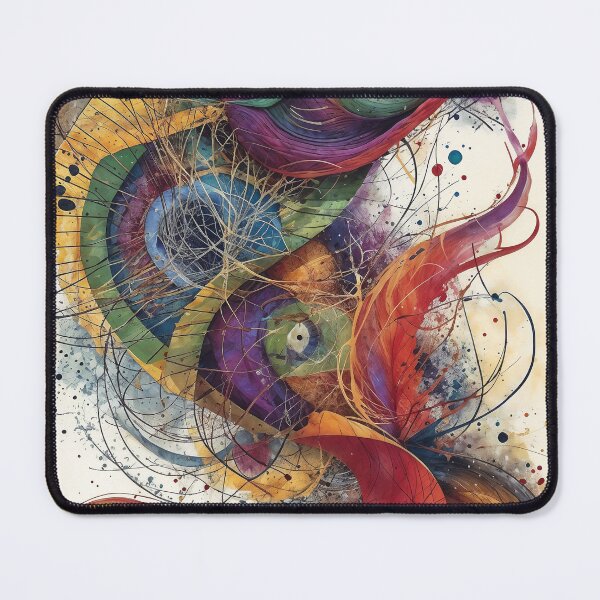 Item preview, Colorful Abstract Fish Form designed and sold by DavidePoggio.