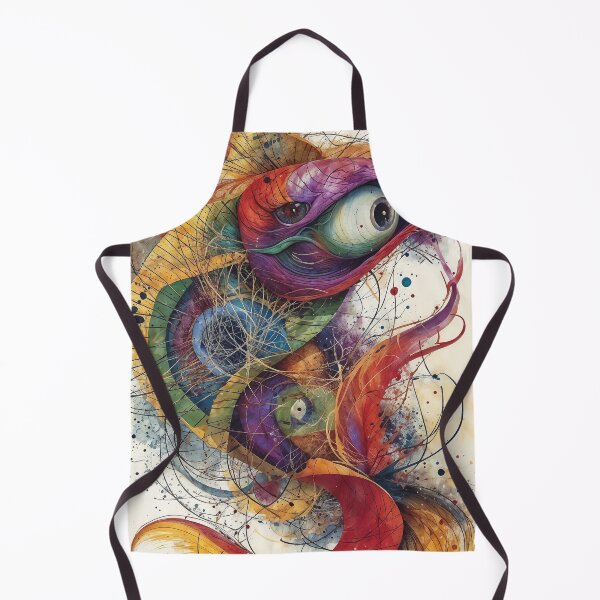 Item preview, Colorful Abstract Fish Form designed and sold by DavidePoggio.
